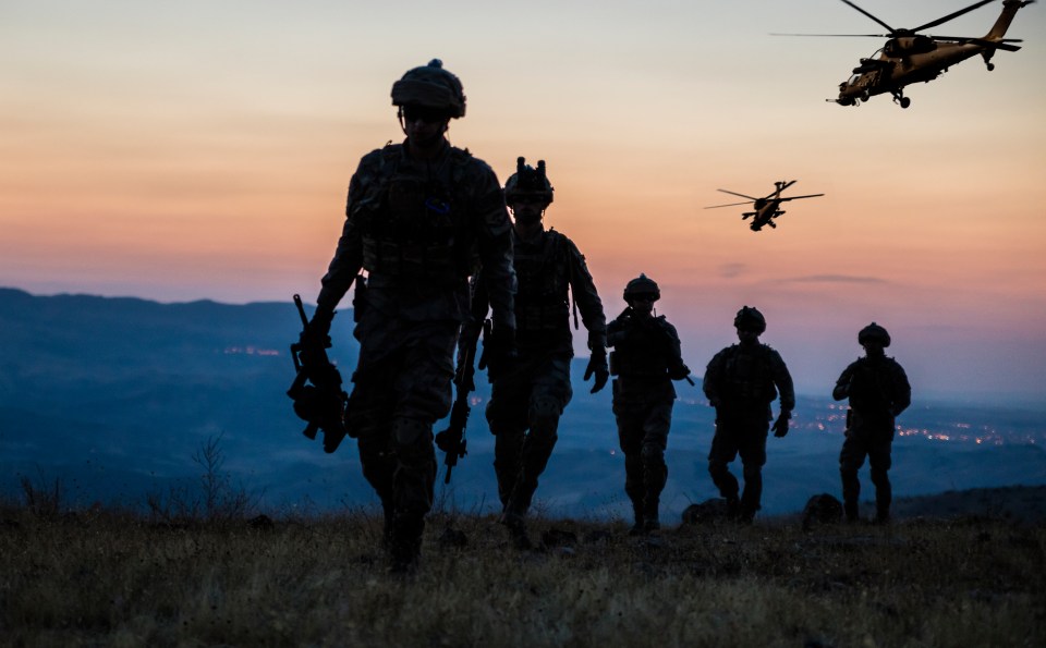 Officials said that a SAS squadron had a training operation last week