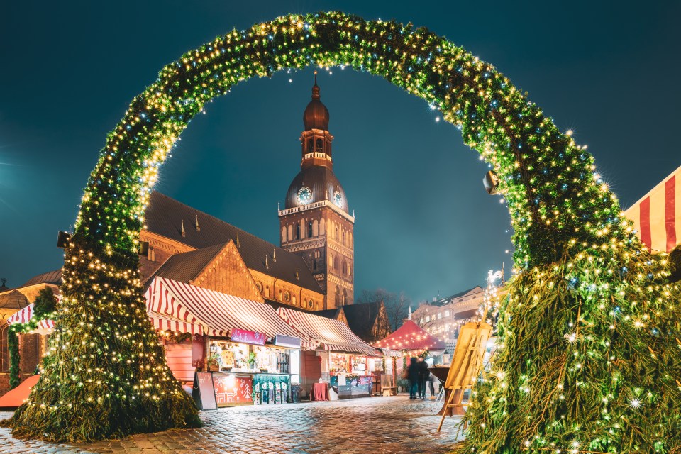 Latvia's capital Riga is home to one of the best Christmas markets in Europe