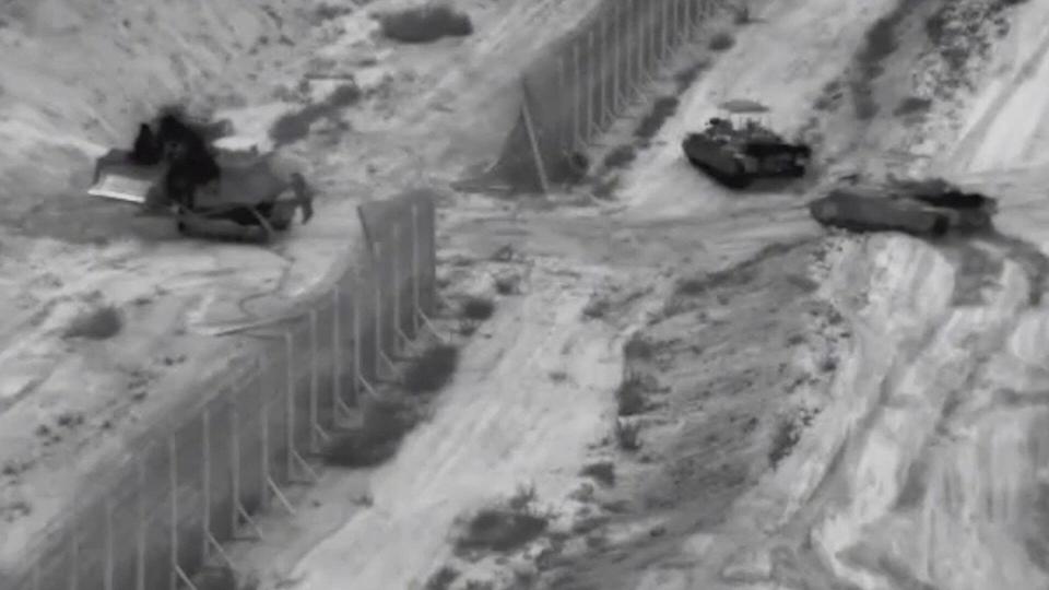 The IDF carried out a 'targeted raid' on Wednesday night in northern Gaza using tanks