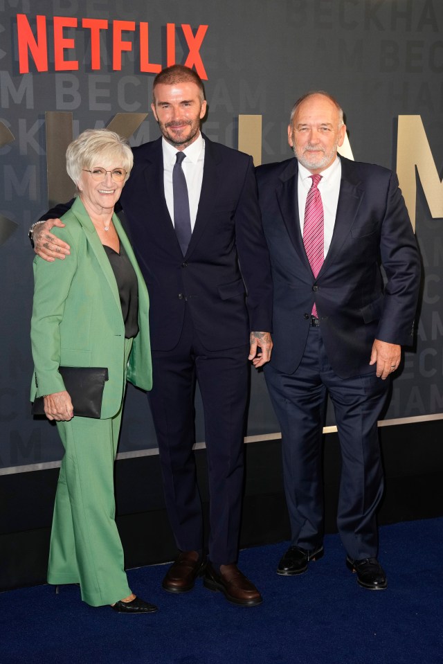 David's parents Sandra and Ted were proud of their boy