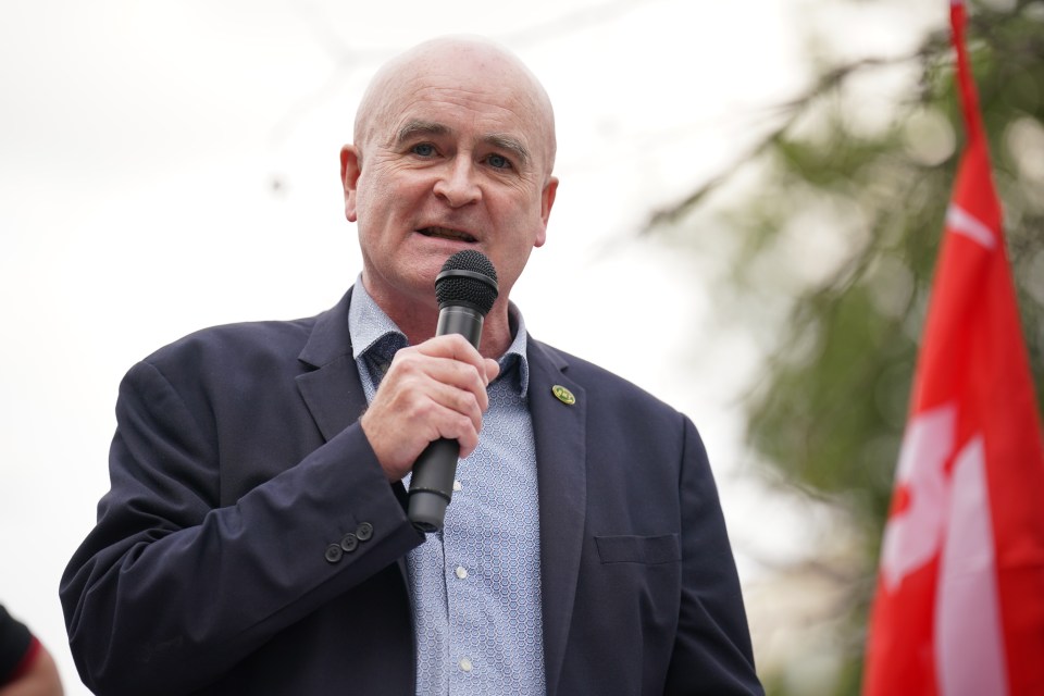 RMT union leader Mick Lynch has accused Richard of 'ranting' and talking 'twaddle'