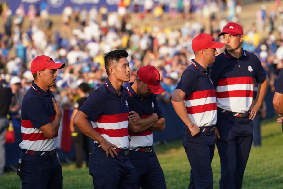 Team USA were beaten 16½-11½ in Rome