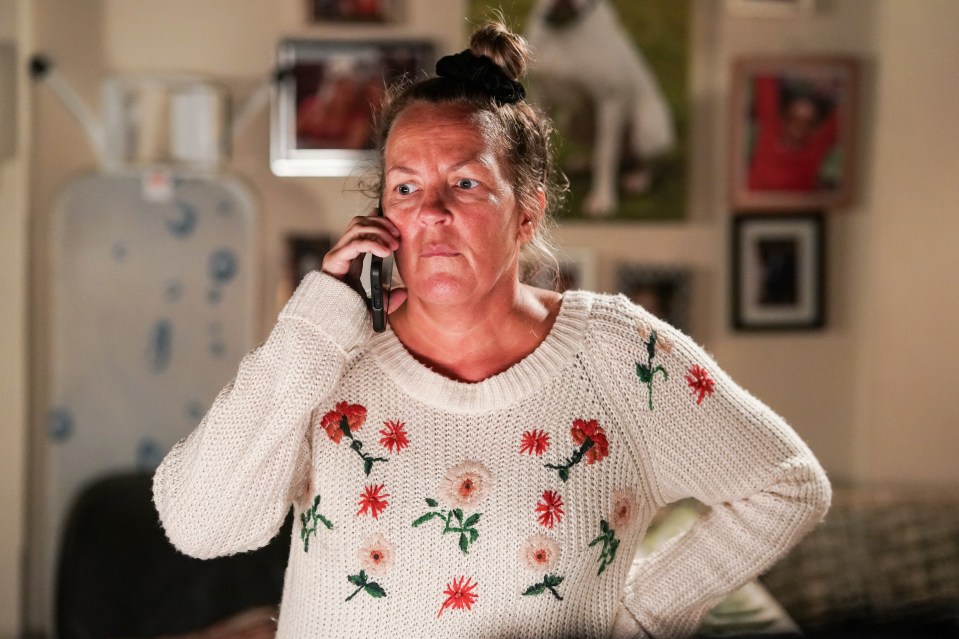 Lorraine has played Karen Taylor since 2017