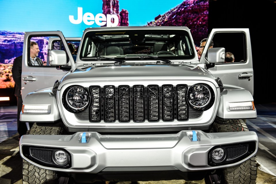 EVs will be coming to their entire range of cars - including the Wrangler
