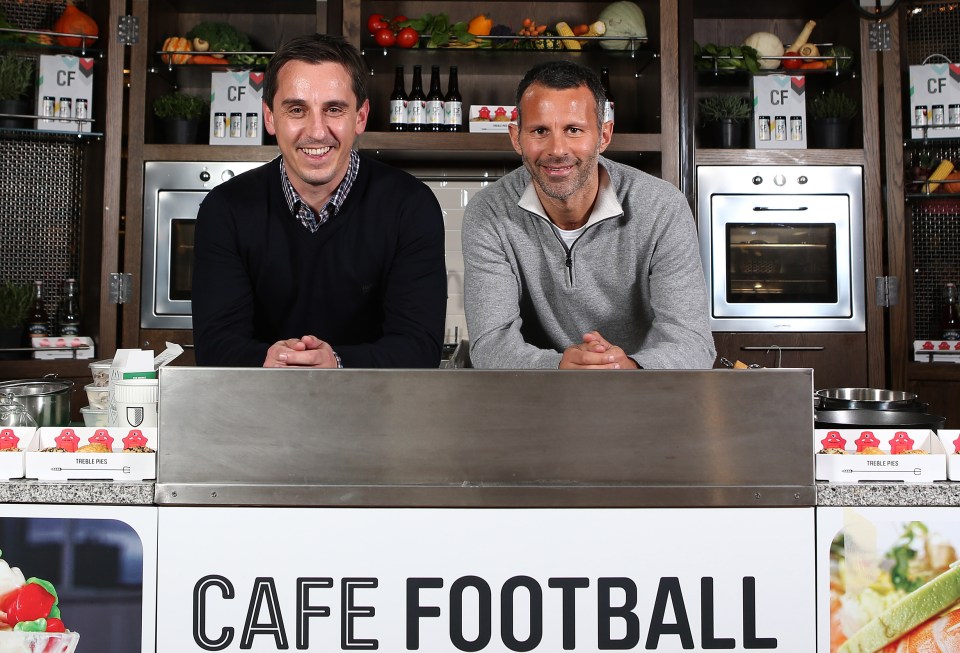 Gary Neville and Ryan Giggs are co-owners of Hotel Football