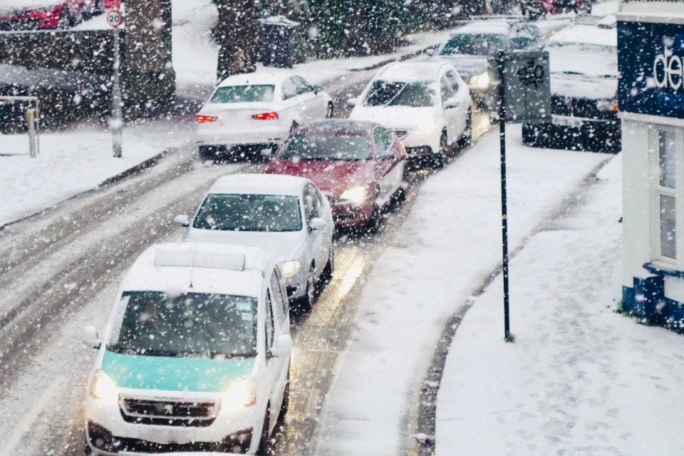 Conditions across the UK are getting colder and roads could potentially be icy