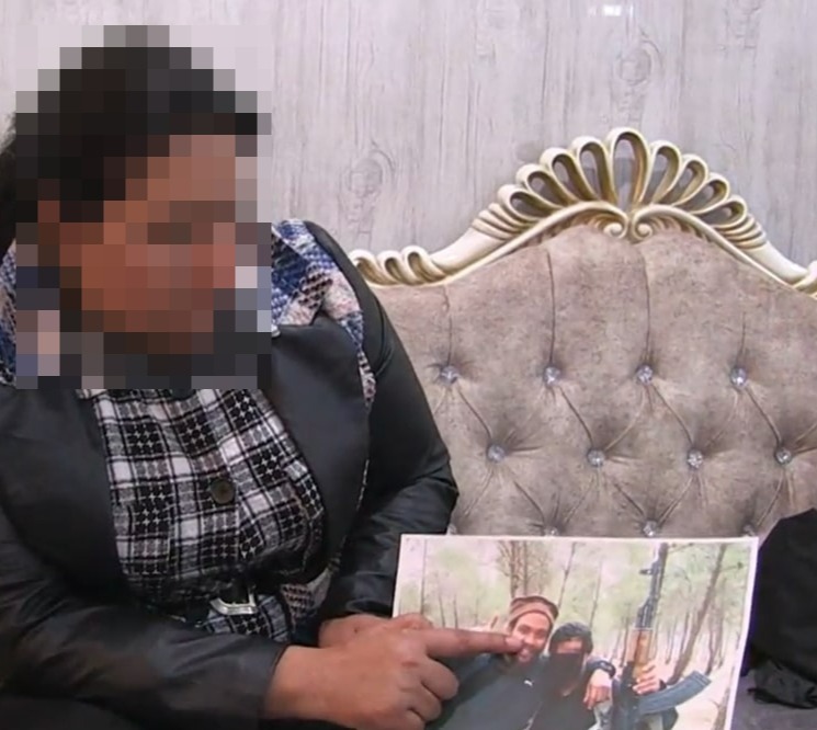 Lina - not her real name - picked out Aine Davis from a line-up of 40 ISIS fighters