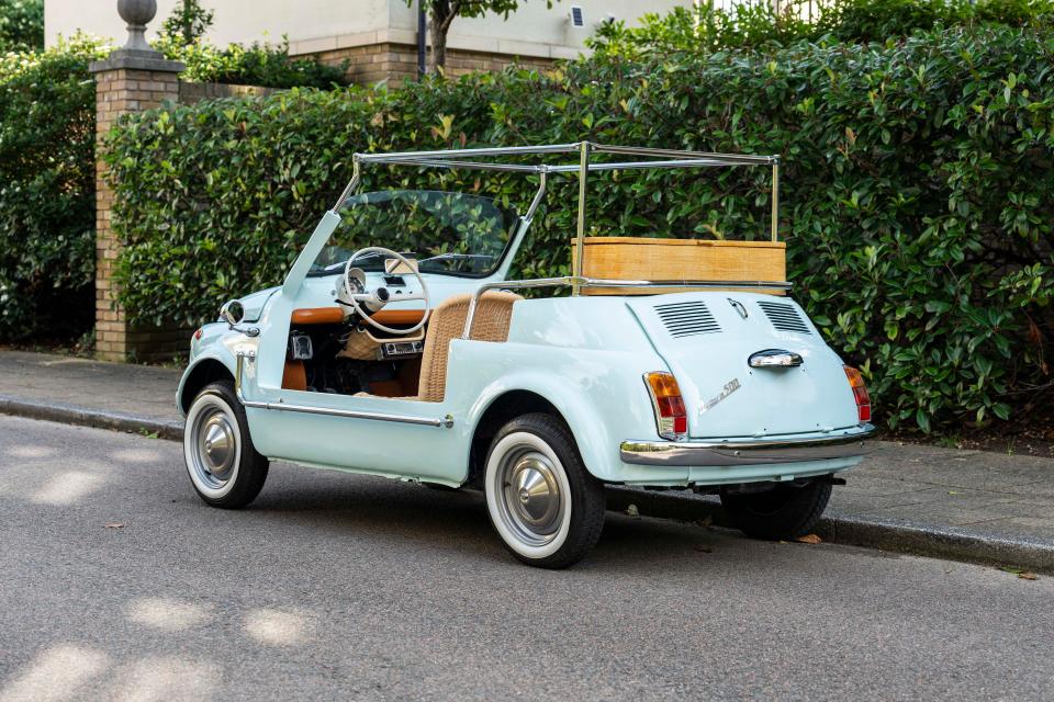 Lando has recently put his 1972 Fiat 500 Jolly up for sale for £28,000