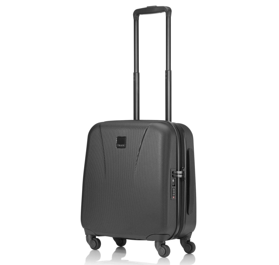 Lite 4W Black Underseat Cabin Suitcase