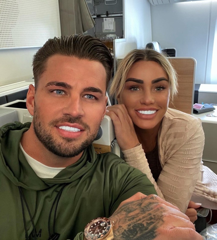 Carl and Katie are believed to have split up, according to her daughter