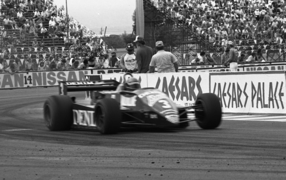 Driver Michele Alboreto won the last F1 race on the track in 1982