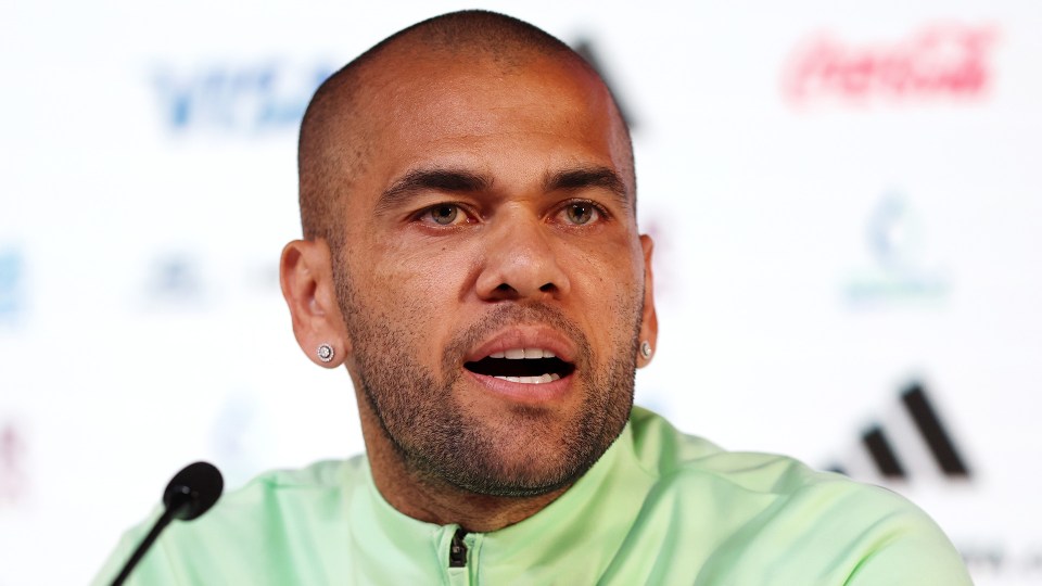 Dani Alves was arrested in Barcelona on January 20