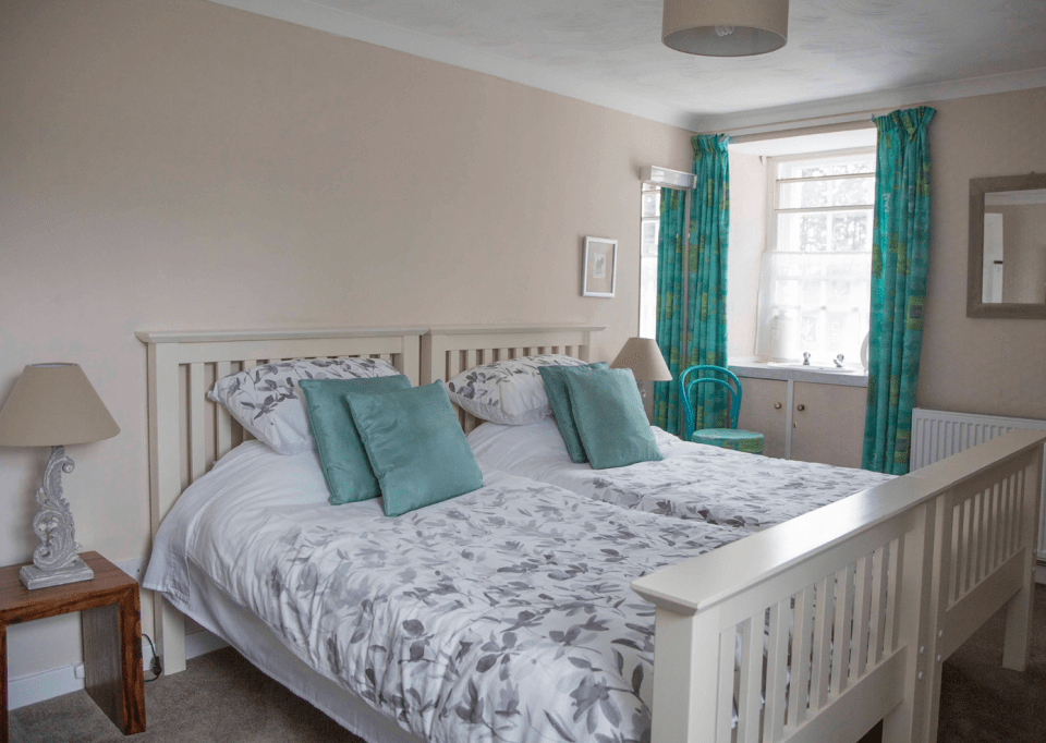 The McKellar Suite comes with its own shower and bathroom