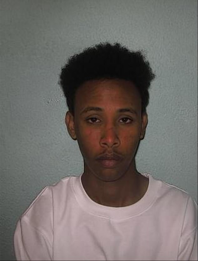 Pictured:Jailed: Yaqub Ahmed</p>
<p>Court case took place in August 2008- with Yaqub, now released who was reported to be deported to Somalia on for plane passengers halting his exile<br />
Four men have been jailed for luring a teenage girl back to a Crouch End flat and gang raping her.</p>
<p>Adnan Mohamud, 19, from New Orleans Walk in Crouch End, Yaqub Ahmed, 19, of Errol Street in Clerkenwell and 21-year-old Adnan Barud of Tufnell Park Road in Holloway were given a total of 54 years in prison for planning and carrying out the rape.</p>
<p>Ondogo Ahmed, 19 of Rixon Street, also in Holloway, was given eight years for conspiracy to rape the girl last August.</p>
<p>The 16-year-old victim was gang-raped in a flat in New Orleans Walk in Crouch End on August 10 last year, after a night out with friends in Leicester Square.</p>
<p>The girl was lured back to the Crouch End flat after she was separated from her friends.</p>
<p>The gang of men, the youngest then just 18, convinced the girl to come back to their home where they said her friend would be waiting.</p>
<p>The 16-year-old appeared in court to tell the jury how she arrived at the address in North London at around 5am and was gang-raped by three of the four men.</p>
<p>Members of the public heard the girl's cries for help and phoned the police, who arrested the men at the scene.</p>
<p>During the trial all the men denied having sex with the victim, despite forensic tests proving that Yaqub Ahmed, Barud and Mohamud had raped the girl.</p>
<p>The court heard the men made regular trips to the West End to pick up women and take them back to the Crouch End flat for sex.</p>
<p>When sentencing the men to lengthy prison terms at Wood Green Crown Court on Wednesday, the judge said their actions would have a severe psychological impact on their teenage victim.</p>
<p>Officers from Islington's Sapphire Unit, who are specially trained to deal with sexual offences, praised the girl for facing them in court.</p>
<p>Detective Constable Emma Bird said: "I very much wish to thank the victim for attending court.</p>
<p>"Having been through such a horrendous ordeal, she was extremely brave and gave excellent evidence in court.</p>
<p>"The sentences given out by the Judge reflect the seriousness of this offence. The streets of Islington and the West End are undoubtedly safer as a result of these convictions."