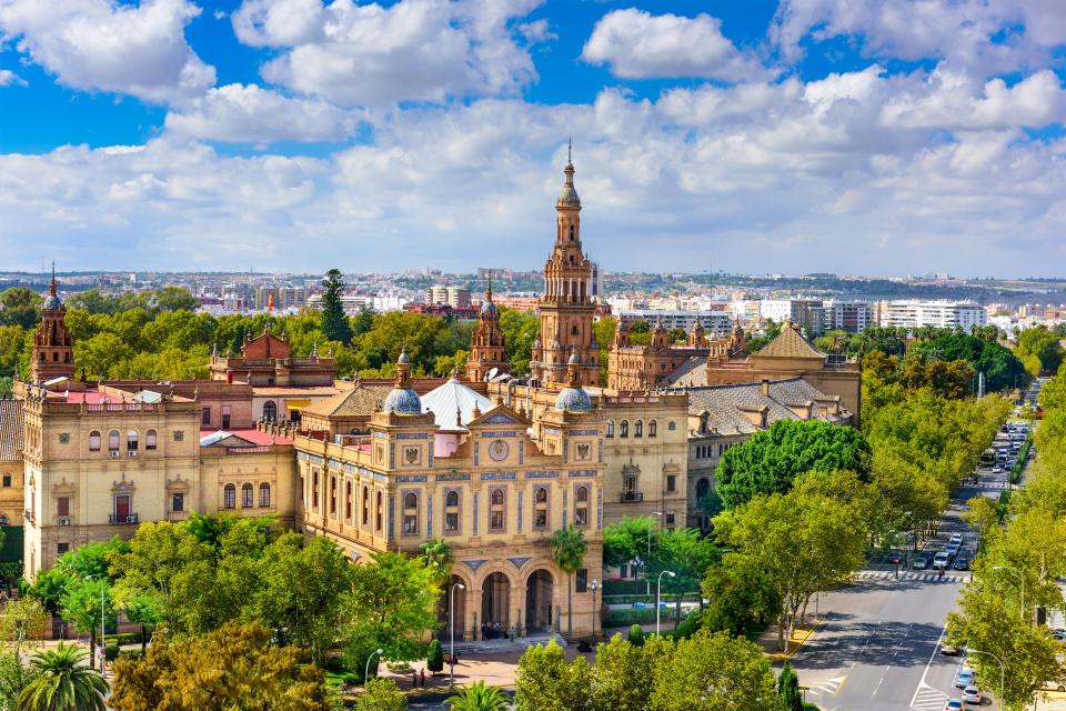 Sunny Seville scored five stars for food and drink, as well as for its cultural sites and attractions