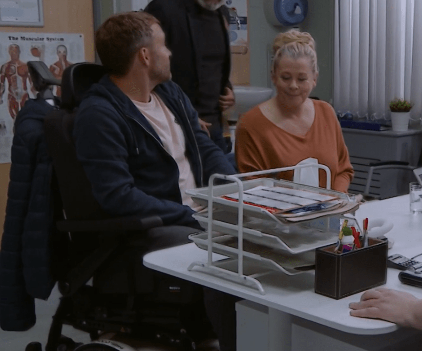 Paul had some tests done in the hospital