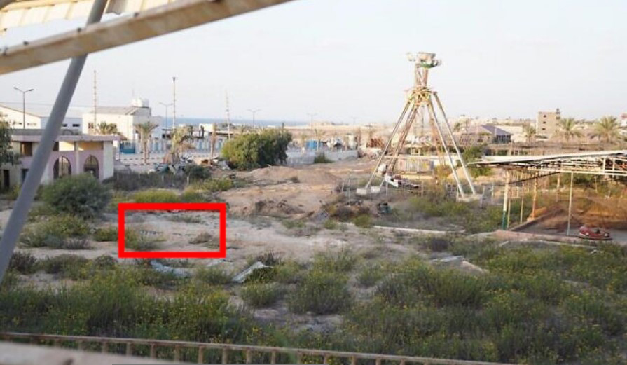 The IDF claims Hamas terrorists 'hide rockets in playgrounds and swimming pools'