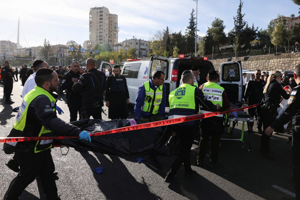 Both they attackers were 'neutralised' by Israeli police