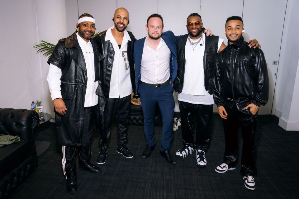 I joined JLS backstage at London’s O2 Arena for the final show of their sold-out 15-night arena tour