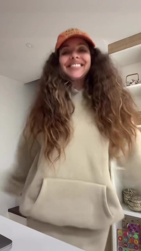 Jade gleefully danced in her room before becoming Mr Bean