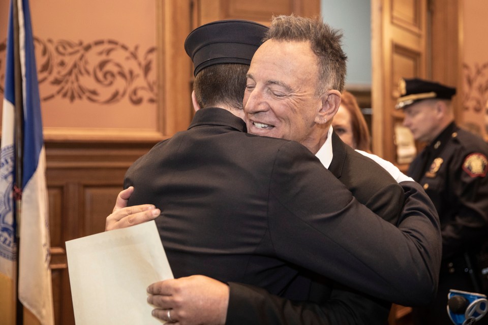 Sam was sworn in as a New Jersey firefighter in 2020