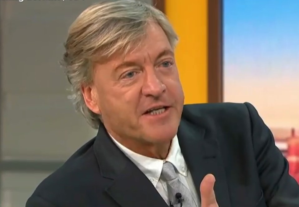 Richard Madeley explaned how hunger effects campmates