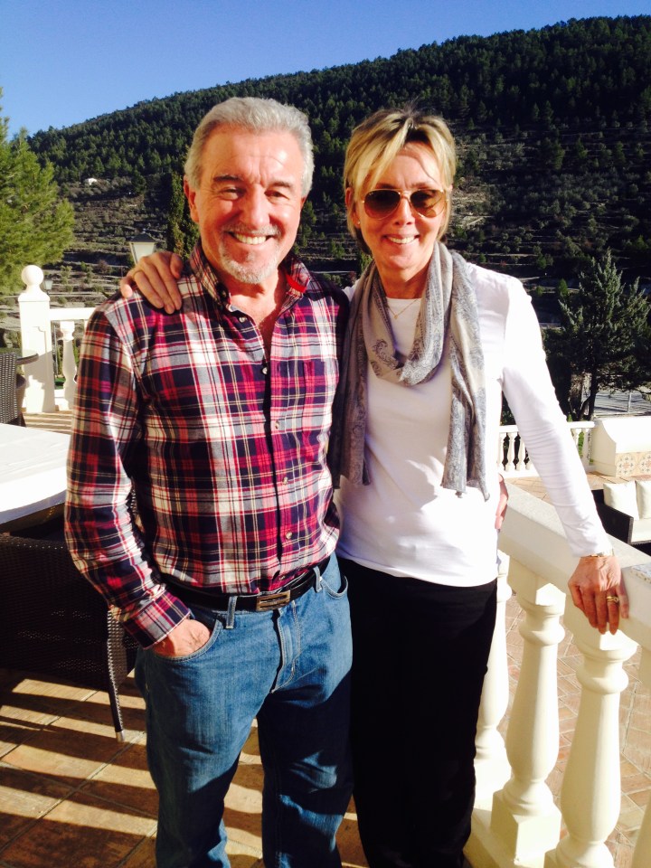 Terry and Yvette Venables at La Escondida.