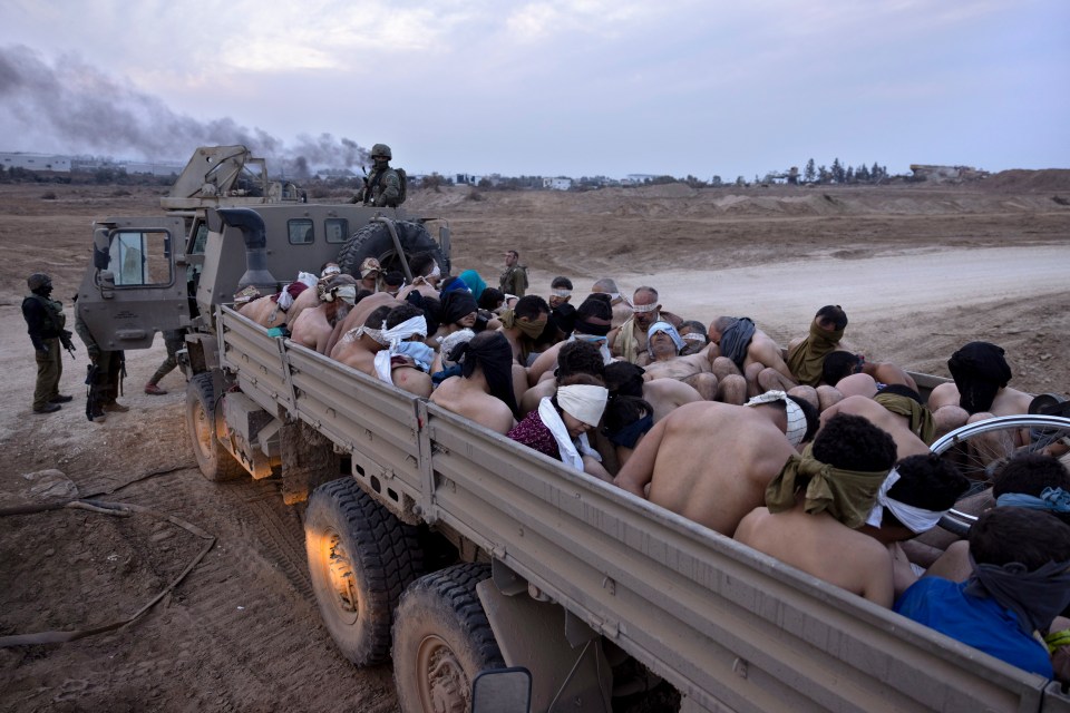 Hamas fighters have been giving themselves up to the IDF