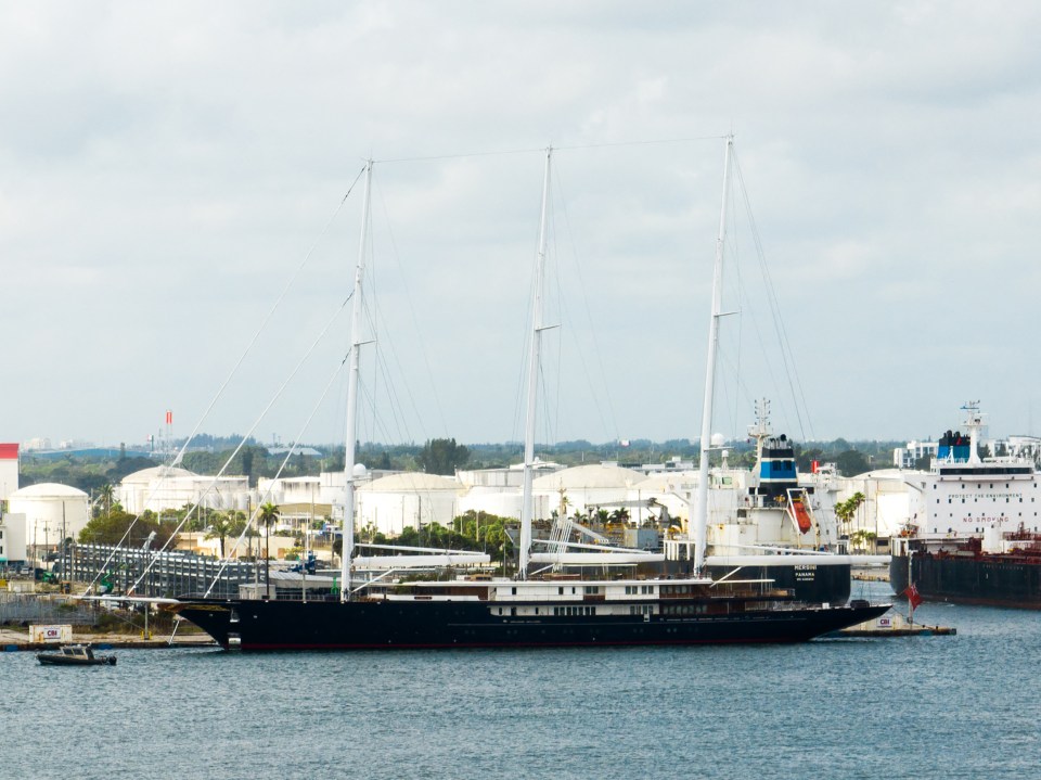 Jeff Bezos' £403 million yacht Koru
