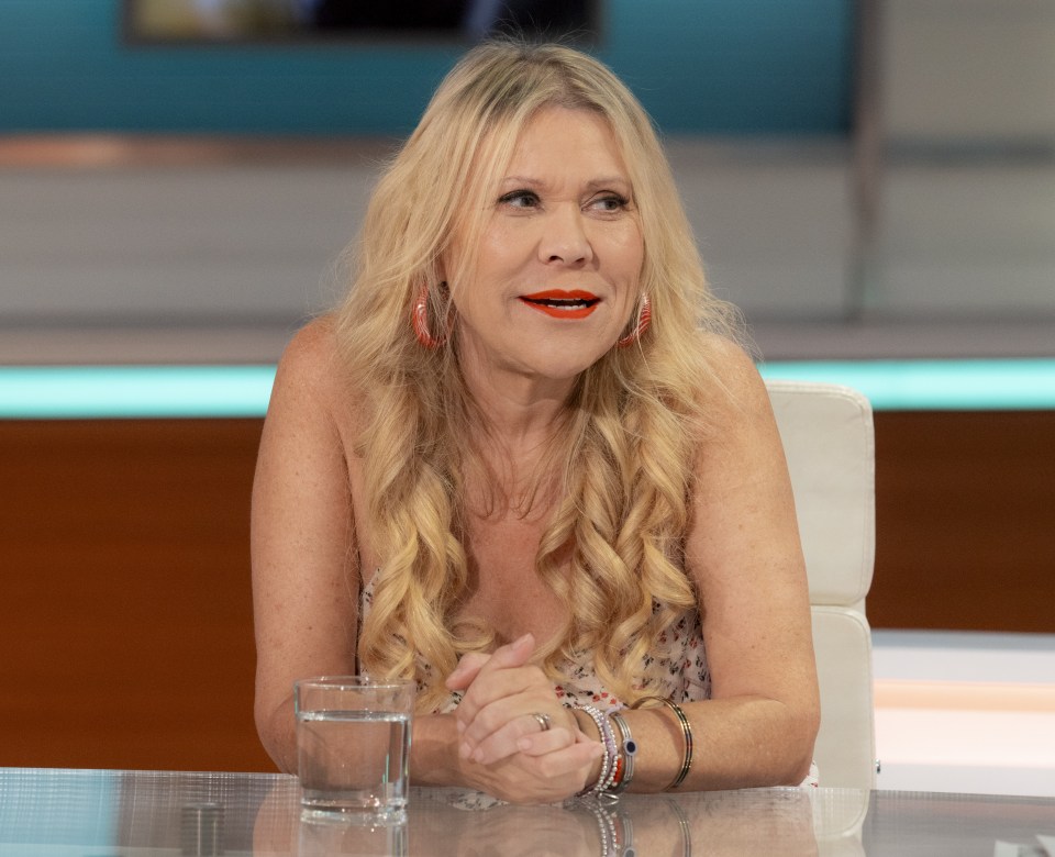 Tina Malone on the Good Morning Britain TV show.