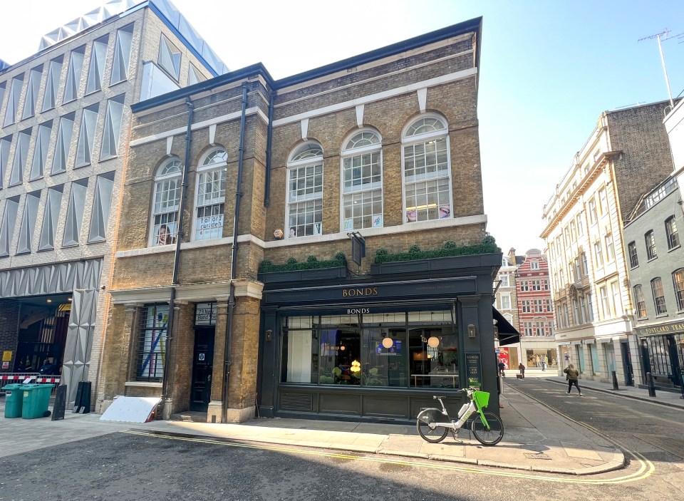 The property features a gastropub as well as office space