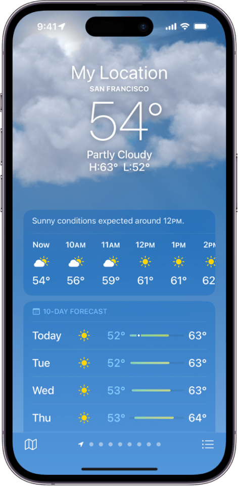 Get alerts before weather hits