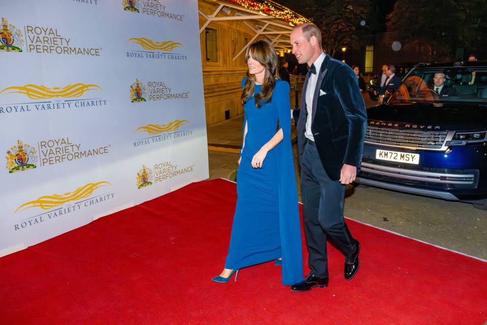 Crown Princess Victoria and Prince Daniel of Sweden to the Royal Variety Performance at the Royal Albert Hall in London, during the second day of the three day visit to London. 30 Nov 2023 Pictured: Prince William of Wales and Kate Middleton Catherine Princess of Wales to the Royal Variety Performance at the Royal Albert Hall in London, during the second day of the three day visit to London. Photo credit: MEGA TheMegaAgency.com +1 888 505 6342