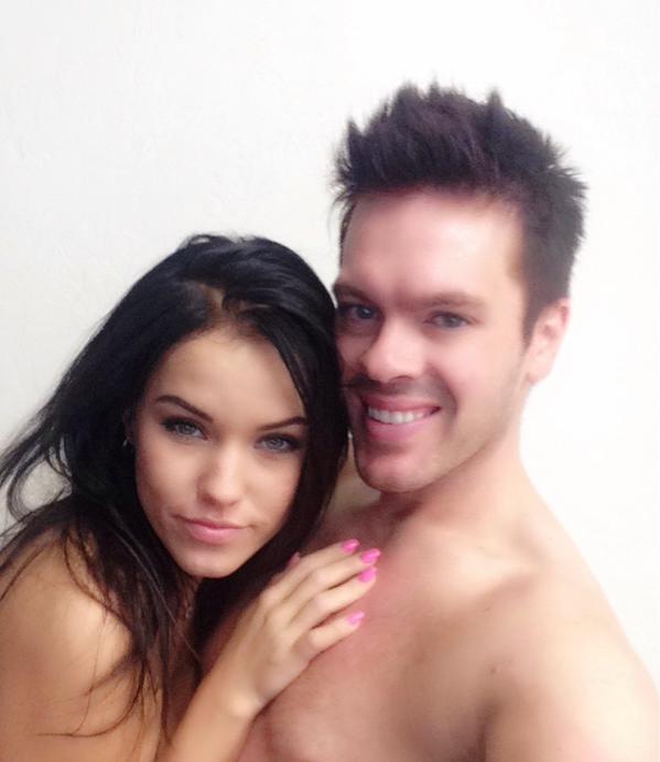 Ryan Ryder and a woman posing together.