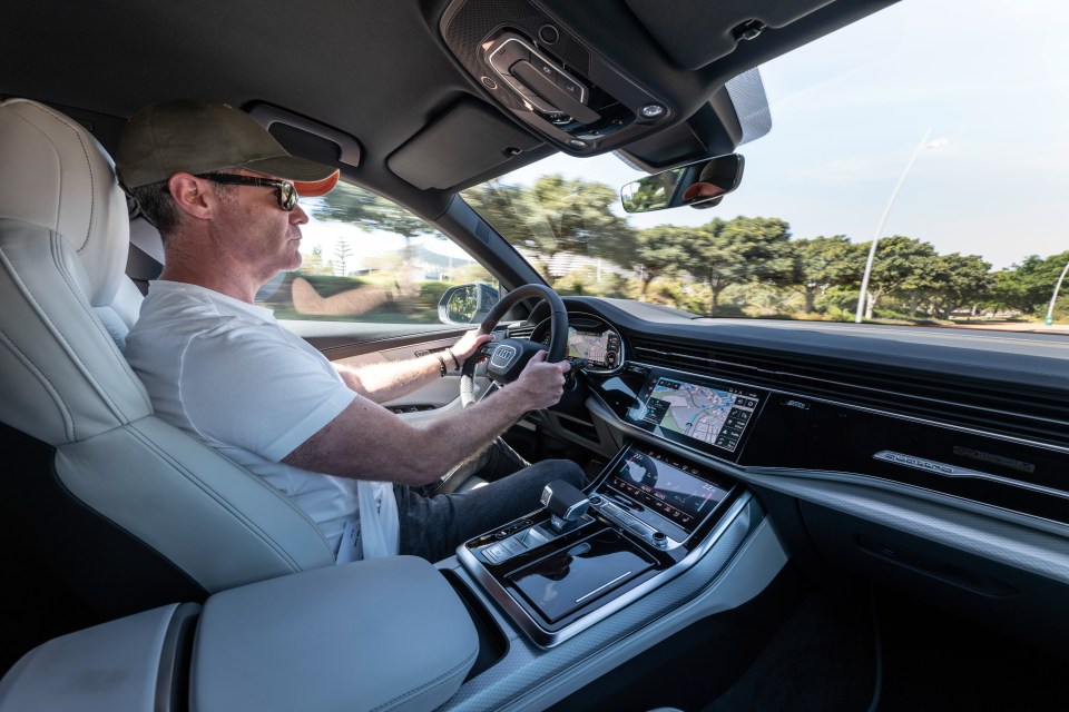 Luxury comes as standard in this league of motor and the Q8 interior is first class.