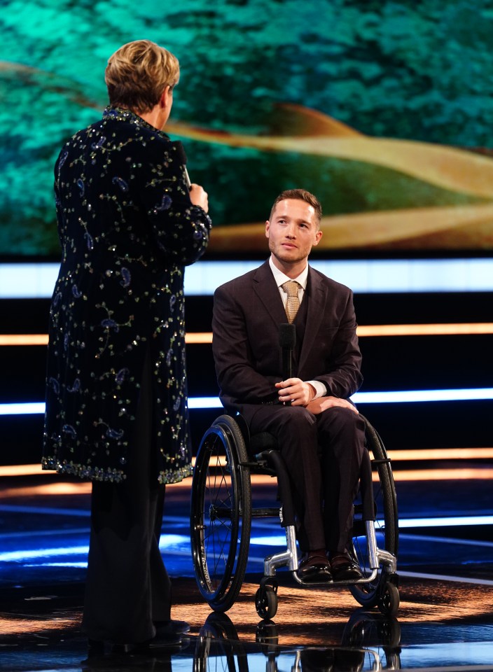 Alfie Hewett attended the night but Rory McIlroy and Frankie Dettori did not