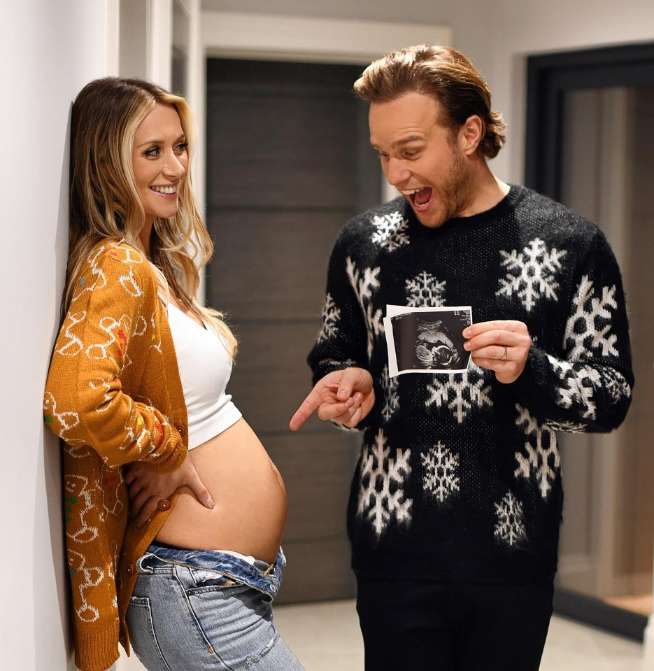  Olly married wife Amelia in July 2023