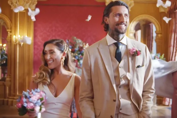 She was seen tying the knot with Brad Skelly but had to leave the experiment early