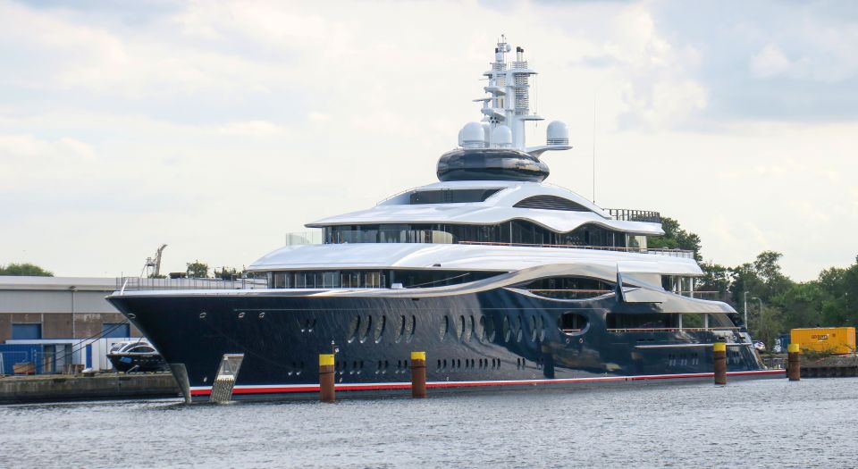 The Feadship 101 yacht is due to set its buyer back by £300 million