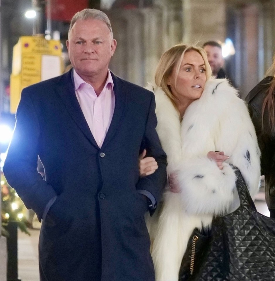 Patsy Kensit dazzles on a night out with fiancé Patric Cassidy – after rekindling their romance