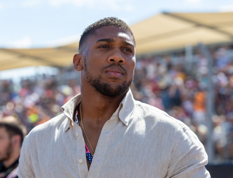 2023 Formula One United States Grand Prix Pictured: Anthony Joshua Ref: SPL9977009 221023 NON-EXCLUSIVE Picture by: IPA / SplashNews.com Splash News and Pictures USA: 310-525-5808 UK: 020 8126 1009 eamteam@shutterstock.com World Rights, No France Rights, No Italy Rights, No Portugal Rights, No Spain Rights