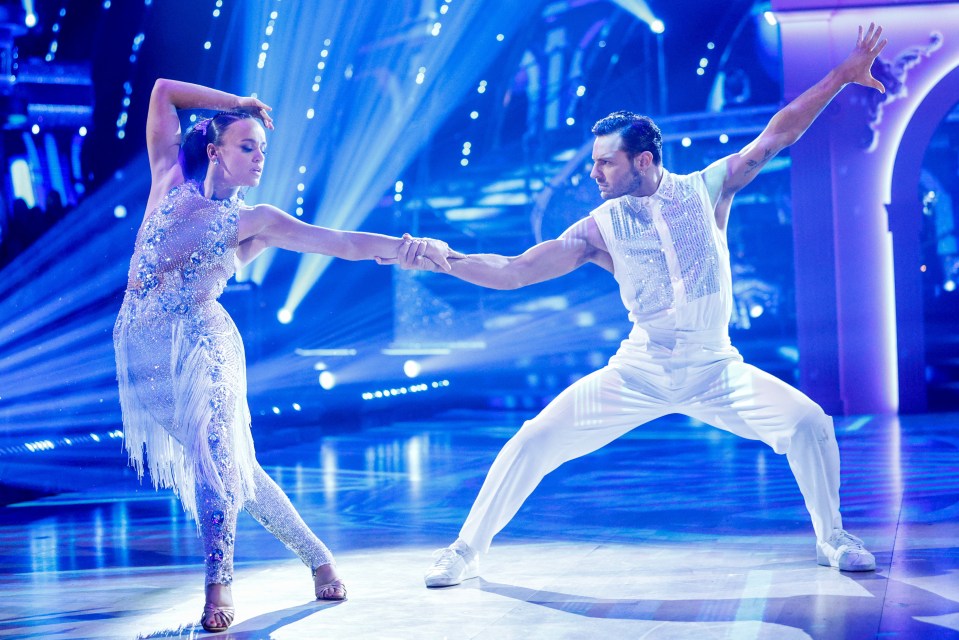 The pair were said to have put their 'romance on hold' to focus on rehearsals