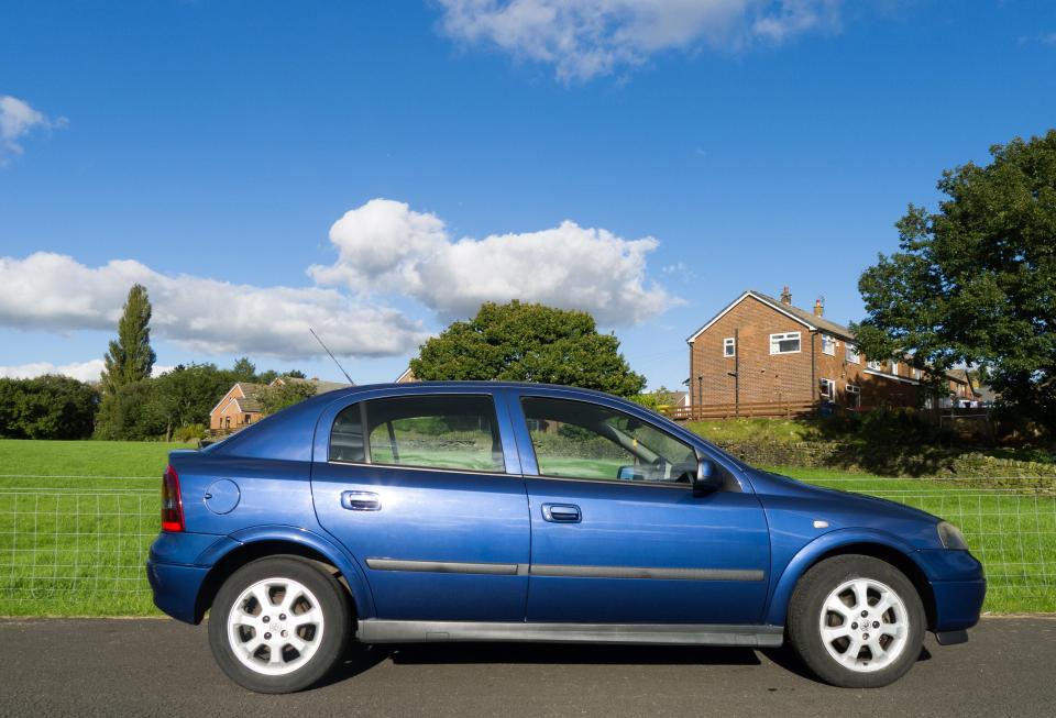 AJ's first car was a Vauxhall Astra he saved £1,500 for