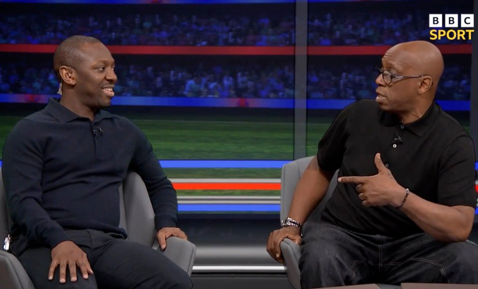 Shaun Wright-Phillips made his Match of the Day debut alongside his dad
