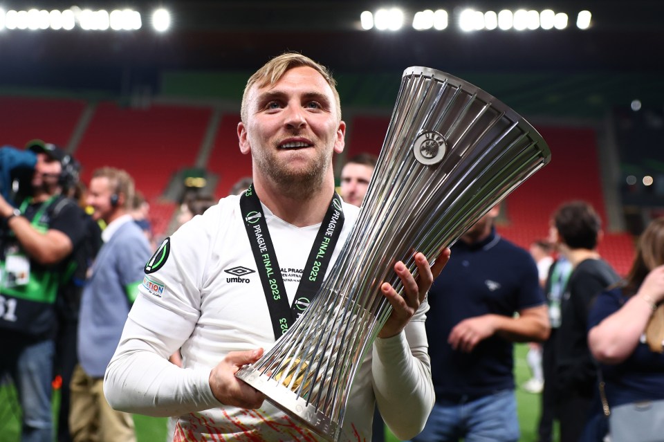 He won the Conference League with West Ham