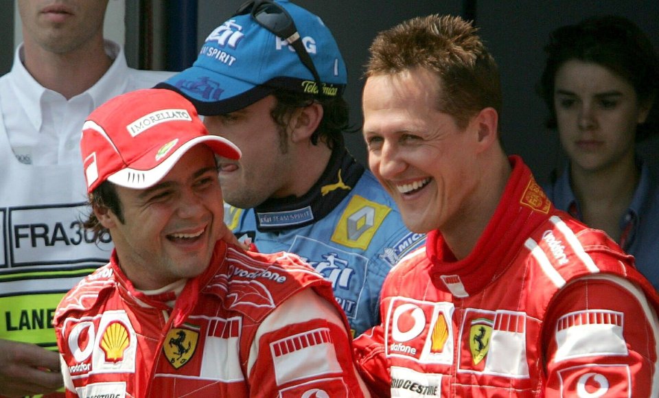 Massa, 42, was considered a younger brother to Schumacher, and constantly prays for his friend's full recovery