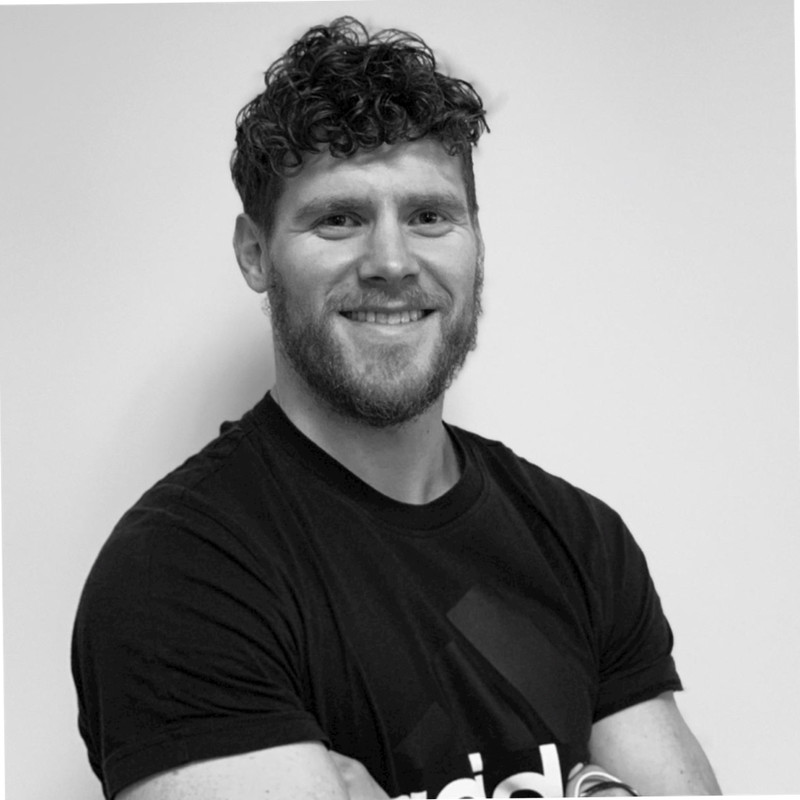Simon is a former rugby player who is now in sports marketing for Adidas