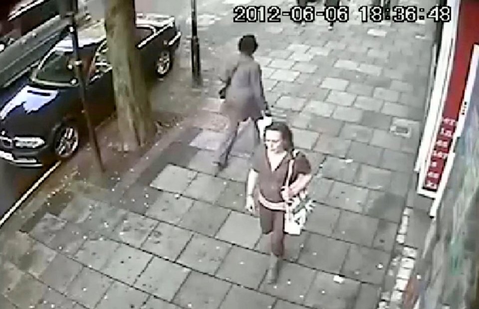 Claire's final movements were captured on CCTV