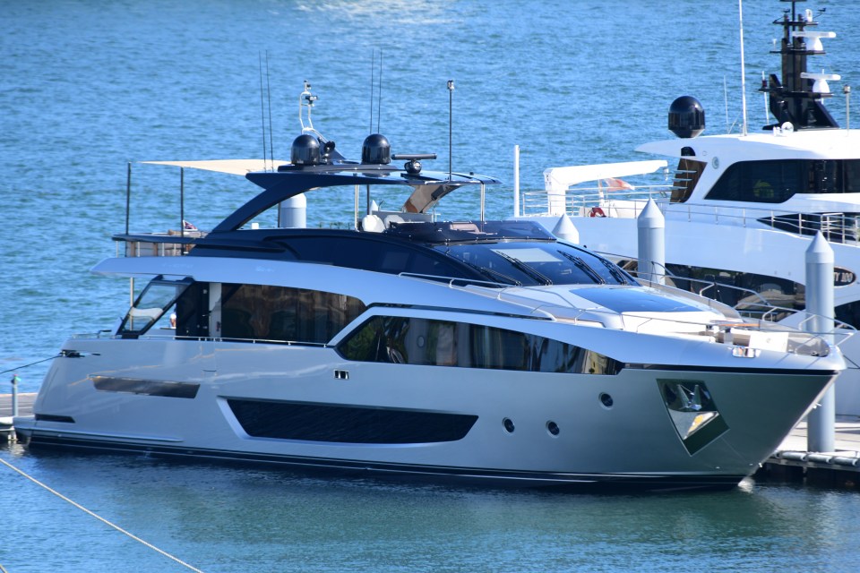 David Beckham's £5 million yacht Seven