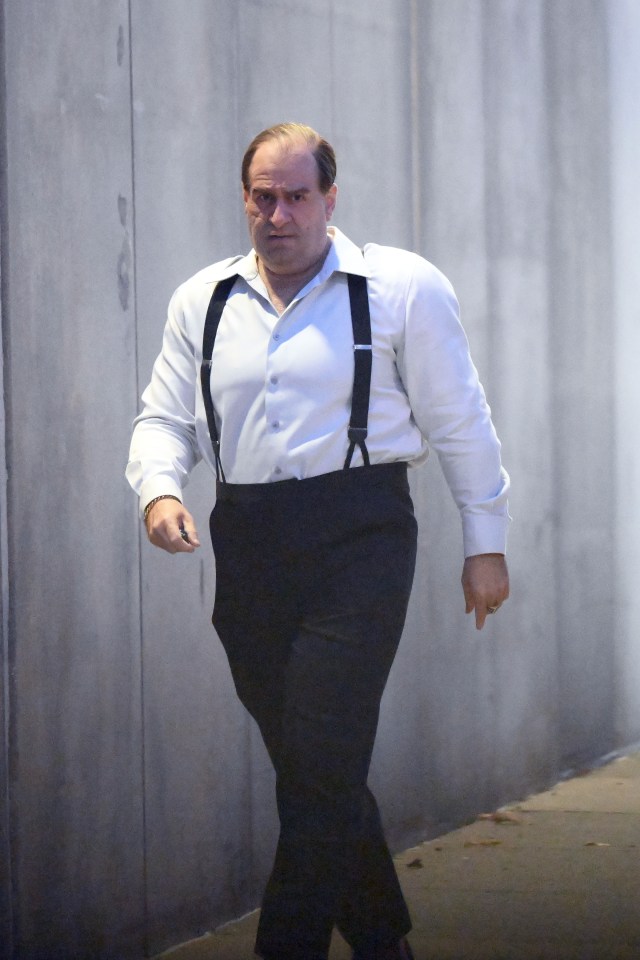 He was filming a big budget Batman spin-off in NYC